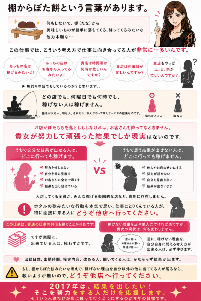 棚からぼた餅
